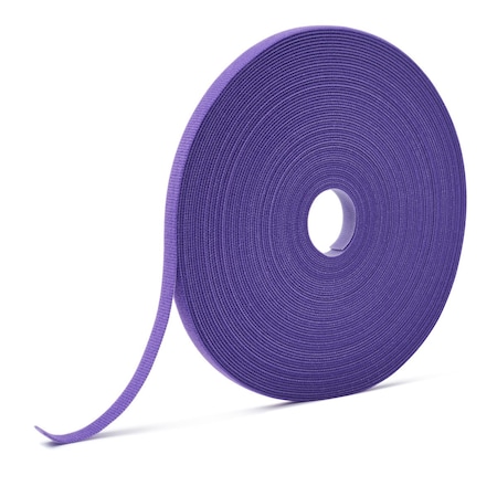 Brady Cable Tie, VELCRO, 25 yd, 0.5 in W, Purple 152179